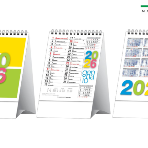 CALENDARIO DA TAVOLO STYLE CON SPIRALE 12,5×19,5