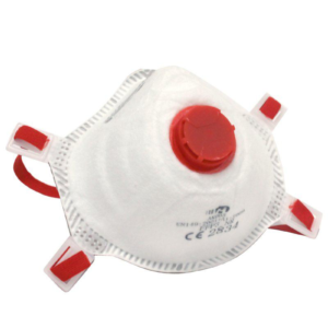 SEMIMASCHERA FACCIALE CON VALVOLA ANTIPOLVERE FFP3 AK003
