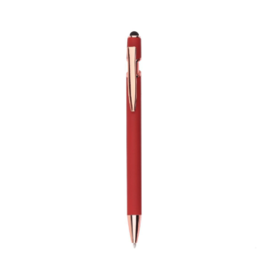 RIO REFILL BLU – PENNA SFERA TOUCH IN ALLUMINIO E GOMMA