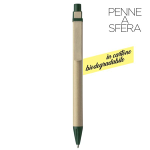 MADRID – PENNA A SFERA IN CARTONE BIODEGRADABILE