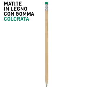 Matita in legno naturale