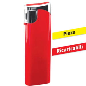 ACCENDINO PIEZO IN PLASTICA RICARICABILE