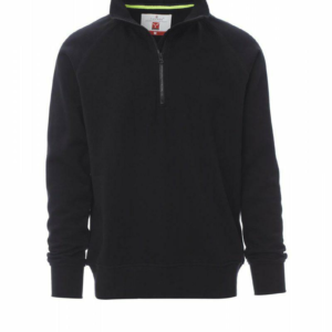 AUSTIN FELPA UOMO MEZZA ZIP GARZATA 330gr PAYPER