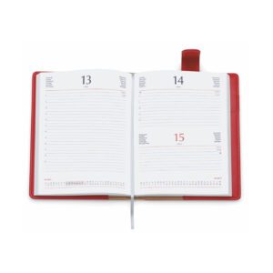 0390 Agenda Giornaliera in Similpelle 15x21cm