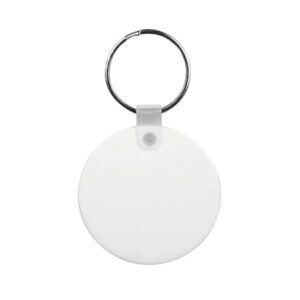 0789 Portachiavi Cerchio in PBT per stampa sublimatica