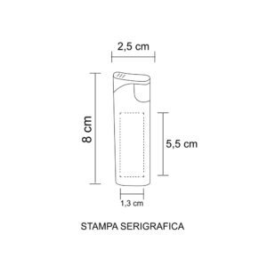 2190 Baya – Accendino Ricaricabile