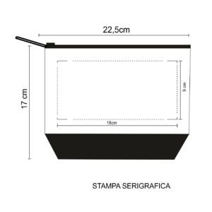 2833 Shade – Pochette Bicolore Canavas