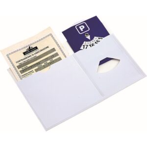 2732BIANCO               -P/BOLLO MAXI C/DISC ORARIO BIANCO