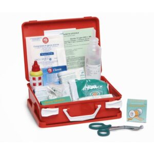 valigetta di pronto soccorso (meno di tre lavoratori)