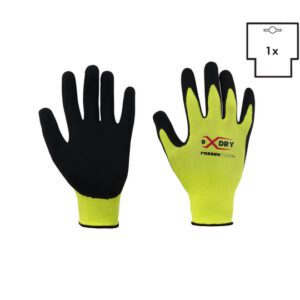 Guanto poliestere / lattice naturale sabbiato X-Glove xglove x glove guanti X-DRY