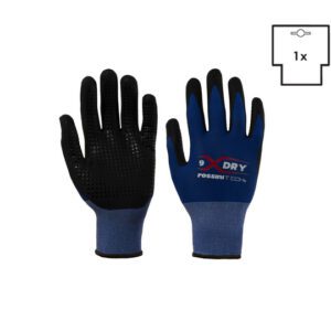 Guanto nylon / nitrile micro schiuma traspirante puntinato X-Glove xglove x glove guanti X-DRY
