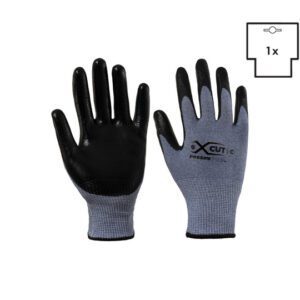 Guanto Taglio C (HPPE-Vetro) / nitrile liscio X-Glove xglove x glove guanti X-CUT
