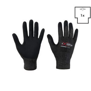 Guanto Taglio D (HPPE-Acciaio-Vetro) / nitrile micro foam traspirante X-Glove xglove x glove guanti X-CUT