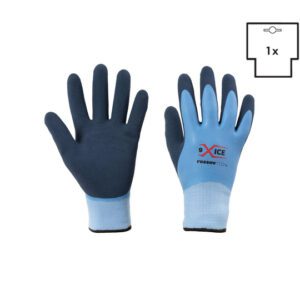 Guanto poliestere + acrilico / lattice naturale doppia spalmatura X-Glove xglove x glove guanti X-ICE
