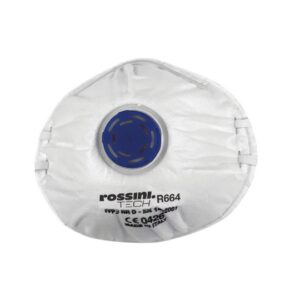 respiratore per polveri fumi e nebbie ffp3 nr d con valvola MASCHERINA
