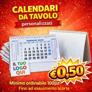 Promo- Calendari da tavolo personalizzati