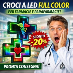 Promo Croci a led FULL COLOR