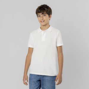 Charles – Polo Bimbo Bianco