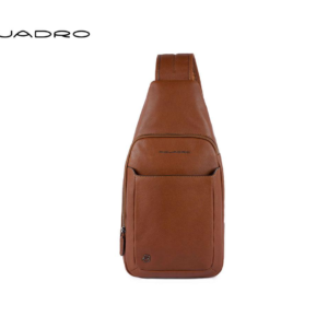 ZAINO MONOSPALLA PORTA IPAD IN PELLE PIQUADRO