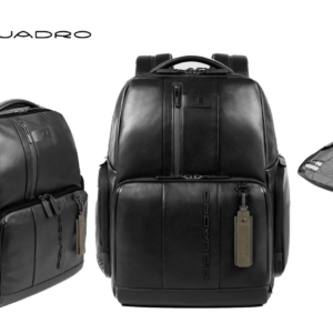 ZAINO UOMO FAST-CHECK PORTA COMPUTER IN PELLE PIQUADRO