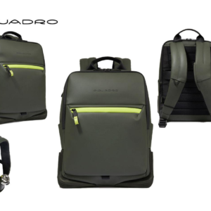ZAINO PORTA COMPUTER IN TESSUTO GOMMATO PIQUADRO