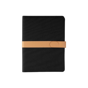 PORTABLOCCO A4 IN RPET CON CHIUSURA MAGNETICA