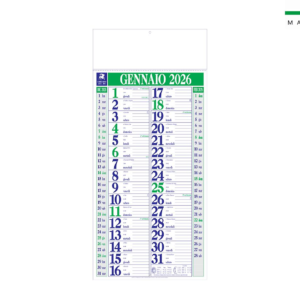 CALENDARIO OLANDESEMAXI 33×70 12 FOGLI