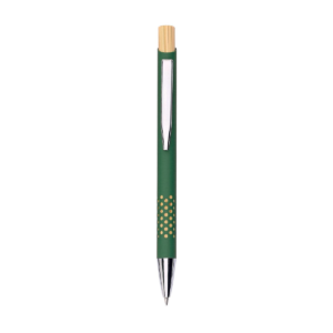 MOOREA – PENNA A SFERA IN ALLUMINIO E BAMBOO