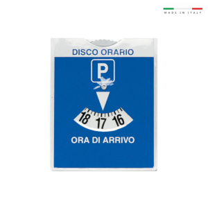 DISCO ORARIO CON BUSTINA IN PVC 15×11,7
