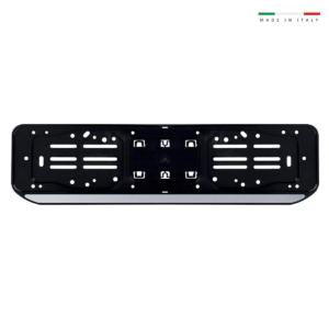 PORTATARGA AUTO POSTERIORE IN PPL CON LISTELLO SILVER