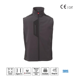 CORK GILET SOFT SHELL 3 STRATI PAYPER