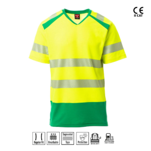 WAY T-SHIRT SCOLLO A V BICOLORE A/V PAYPER