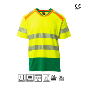 ALLEY T-SHIRT SCOLLO V ALTA VISIBILITÀ PAYPER