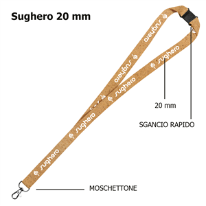 Lacci collo CORDON-S20S, personalizzabili FullCustom