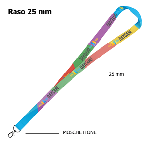 CORDON-25 – Lacci collo interamente personalizzati CORDON-25 – Lacci collo interamente personalizzati
