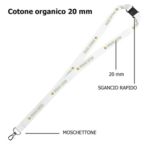 Lanyard CORDON-O20S, personalizzabili FullCustom