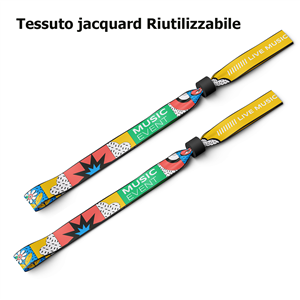 Braccialetti MAELL con logo jacquard Braccialetti MAELL con logo jacquard
