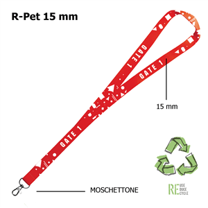 CORDON-R15 – Lacci da collo interamente personalizzati CORDON-R15 – Lacci da collo interamente personalizzati