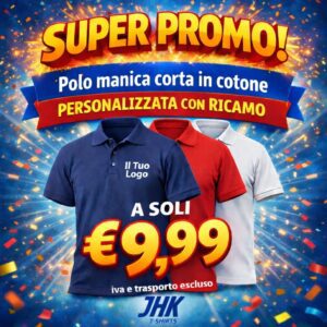 Super promo Polo con ricamo