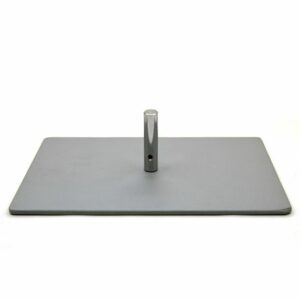 BASE ACCIAIO 30×18