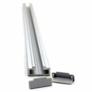 ALU RAIL 50cm | profilo porta targhe
