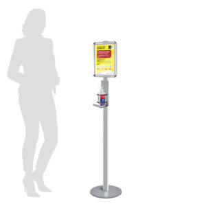 ANETA GEL A4 | con cornice e porta dispenser