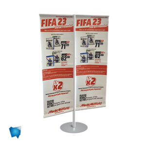 STAR 60/B | espositore porta banner