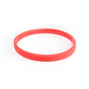 BRACCIALETTO SILICONE SLIM | ROSSO