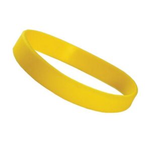 BRACCIALETTO SILICONE | GIALLO