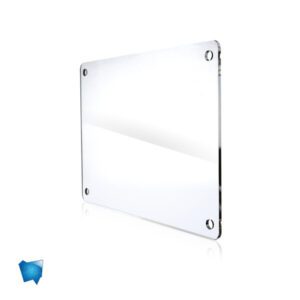 TARGHE PLEXIGLASS TRASPARENTE | spess 15mm