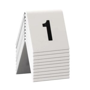 NUMBERS | numeri segnaposto da 1 a 60