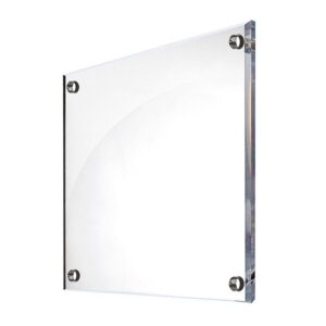 TARGHE PLEXIGLASS TRASPARENTE | BISELLATA