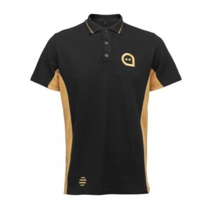 Polo in cotone a contrasto lati/avambracci 190 g