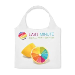 Borsa pieghevole in rPET con tasca interna